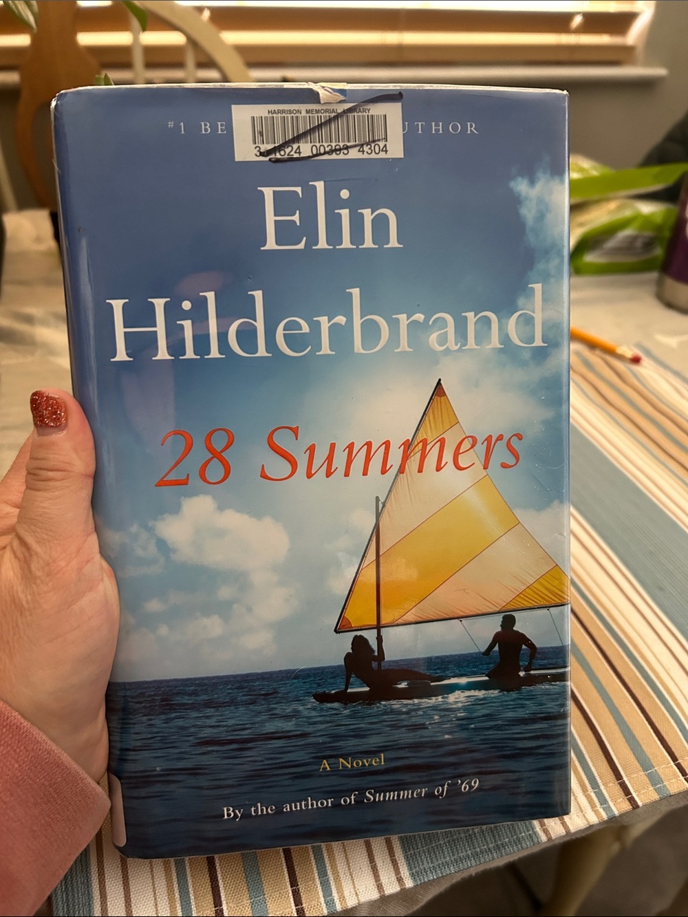 Elin Hilderbrand "28 Summers" Hardcover Novel - Blue Cover